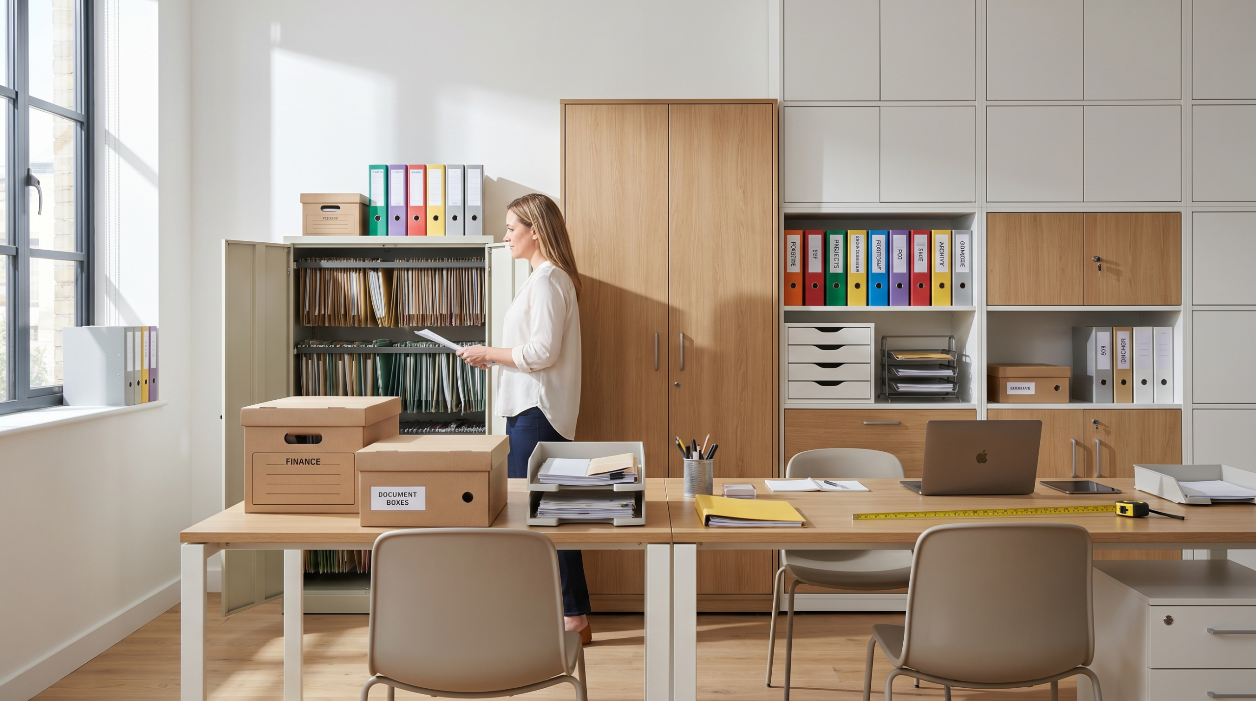 چگونه بهترین سیستم کمد و فایلینگ را برای دفتر کار خود انتخاب کنیم؟