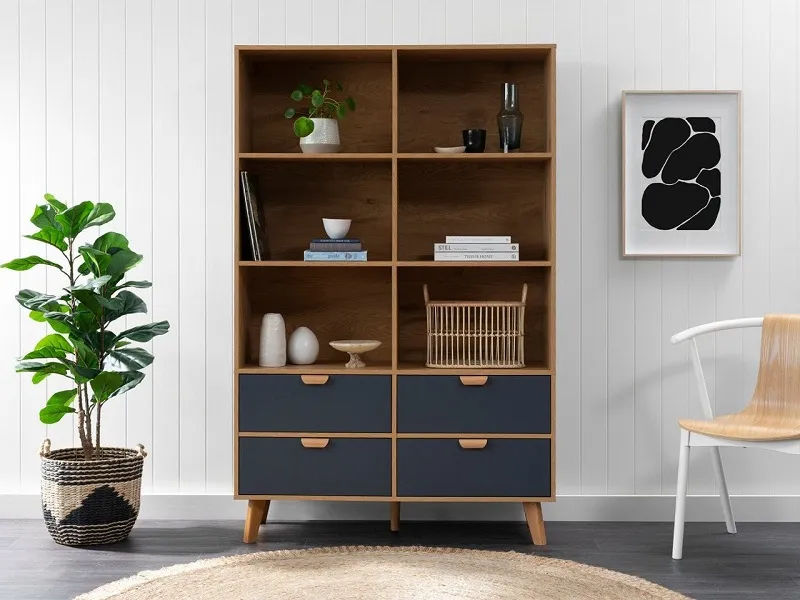 طراحی انواع کتابخانه های اداری