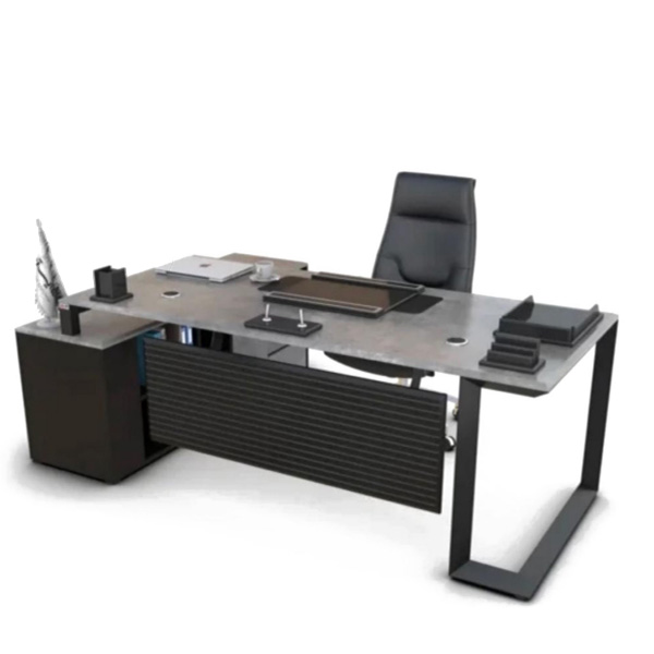 میز مدیریت پایه فلزی