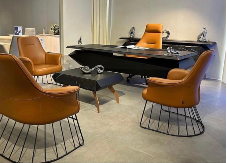 مبل تک نفره مدیریتی آرنیکا